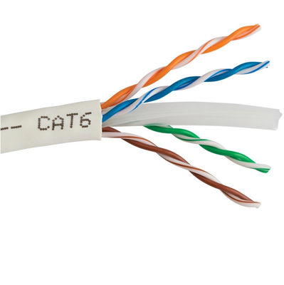 Data Communication 23AWG UTP PVC Insulation LSZH Cat6 LAN Cable