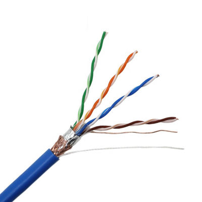 Wewnętrzny kabel z litej miedzi 305 m 1000 stóp 4 pary kabla Cat5e LAN, wewnętrzny kabel zewnętrzny Cat5e