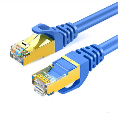 Ekranowany kabel Ethernet Cat6 Rj45 SFTP, zewnętrzny kabel krosowy Cat6 do telekomunikacji