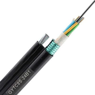 GYTC8S Central Loose Tube Armored Fiber Patch Cable 28 Strand 24 Strand