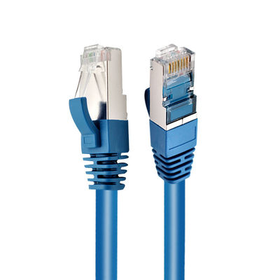 RJ45 SFTP Ekranowany sieciowy kabel krosowy Cat 6 z formowaną osłoną