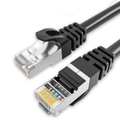 Niestandardowa długość kabla sieciowego z PVC Cat6 Metalowa głowica