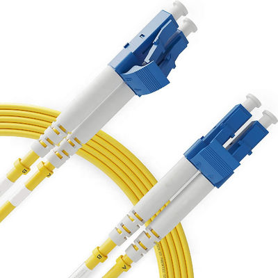 Kabel krosowy SC APC Duplex jednomodowy 3,0 mm o długości 1 m poniżej 0,3 dB