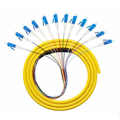 UPC / PC / APC SC LC ST FC Jednomodowy wielomodowy Simplex Duplex SM MM 3 metry Światłowodowy kabel krosowy