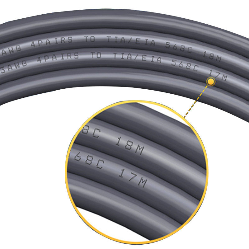 UTP Cat6 Kabel sieciowy i LAN 305M Długość 23 AWG Rozpiętość 23 AWG