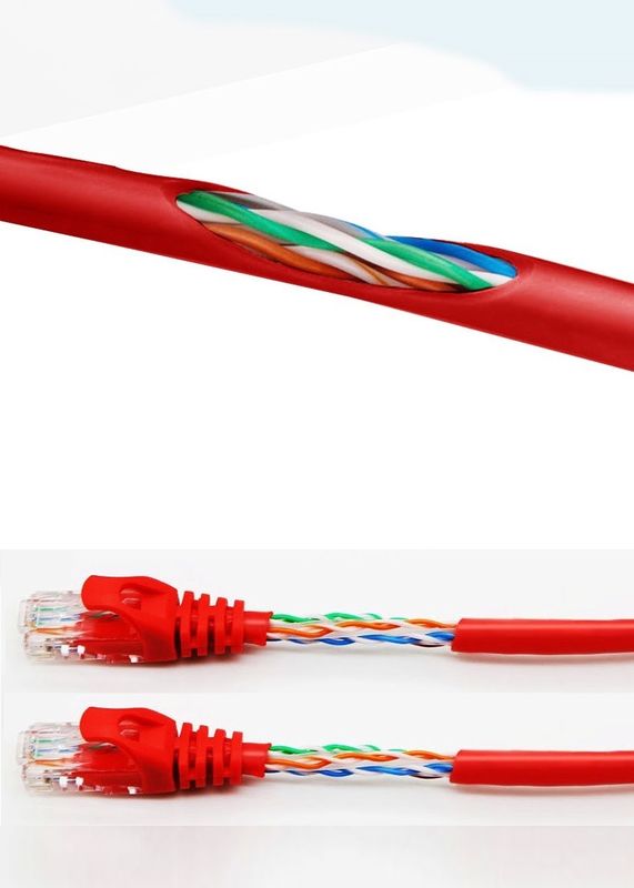 UTP Shield 24AWG Cat6 Patch Cord Ethernet Patch Cable dla bezproblemowej łączności