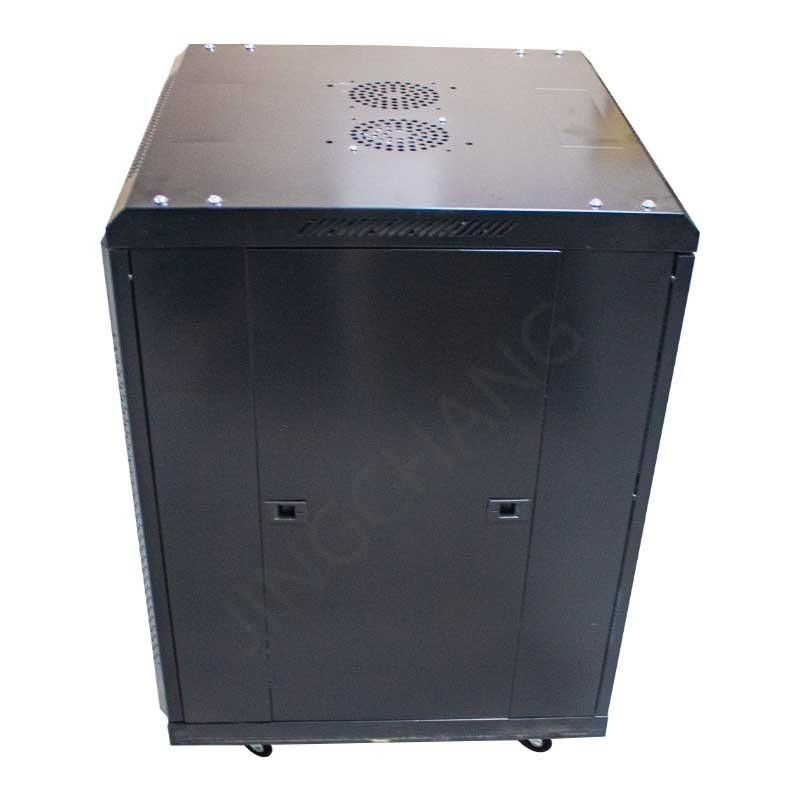 Kluczowe zamknięcie 18U Rack sieciowy z strukturą 4 słupów dla zwiększonej organizacji