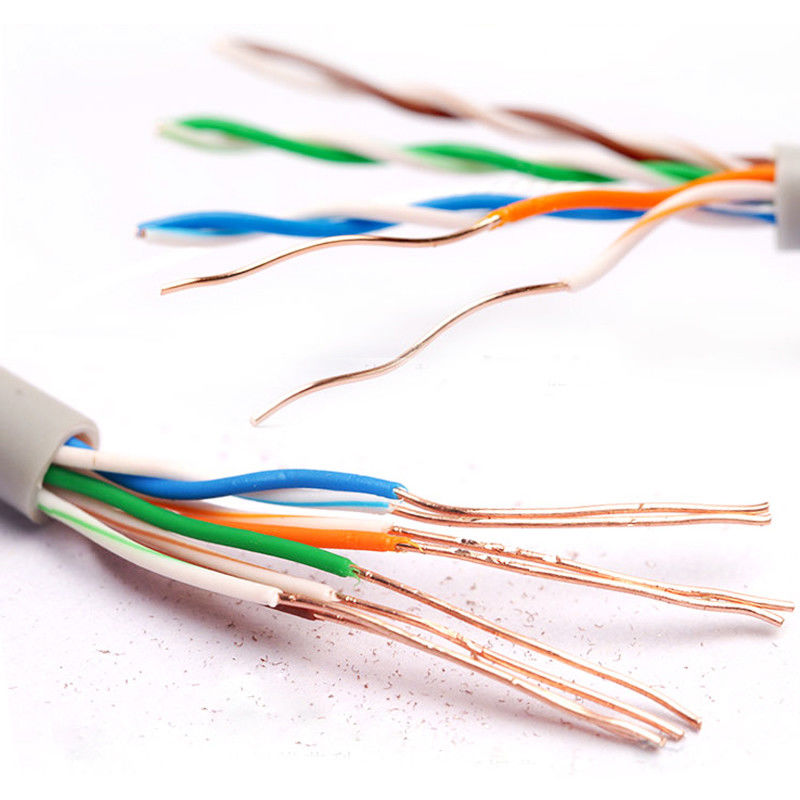 0.56mm 1000ft 4P Twisted Pair Cat5e Kabel LAN, 1000ft UTP Cat 5e 4szt