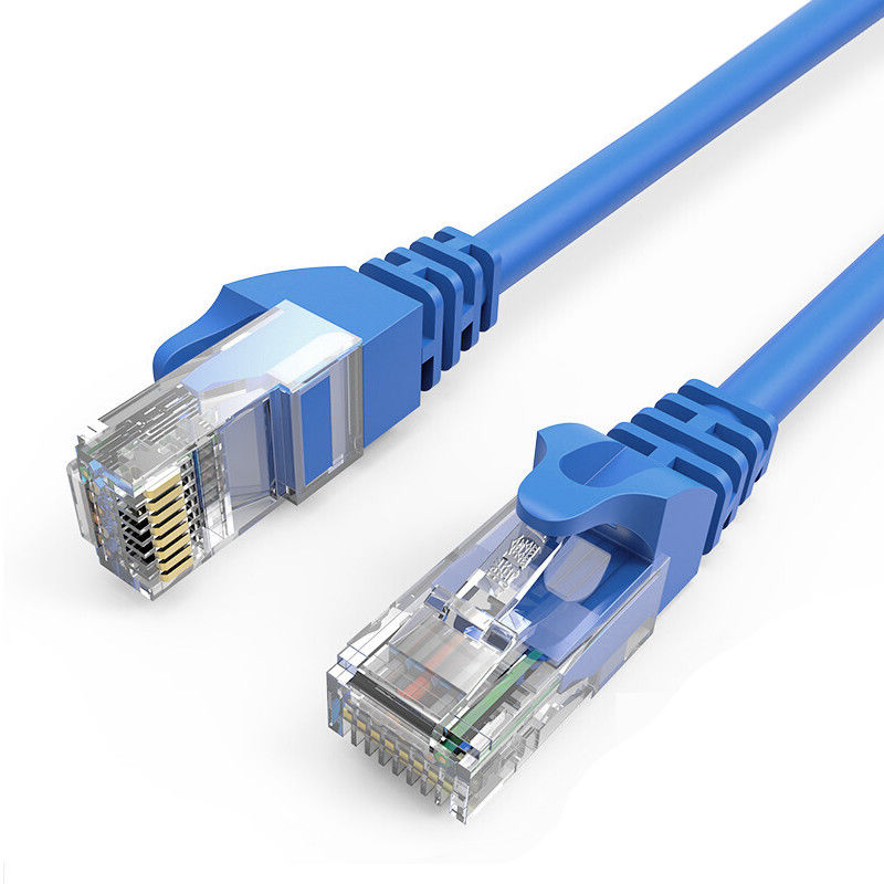 RJ45 Cat6 Ethernet Network Patch Cable 0,25m 0,5m 1m 2m 3m 5m 6m 10m 20m 30m 40m 50m