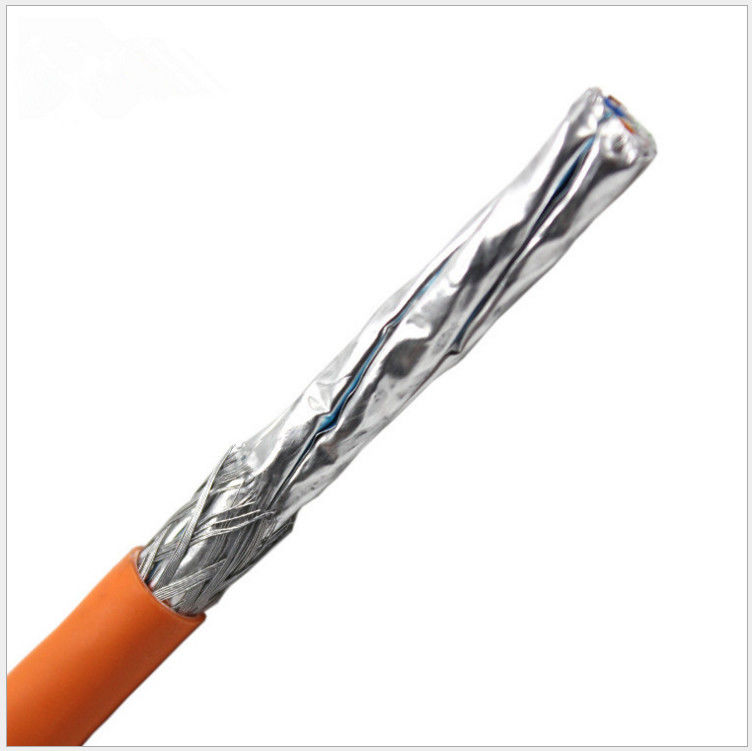 305 m ekranowany 23awg 0,58 mm kabel LAN z czystej miedzi CAT7, kabel sieciowy Cat 7