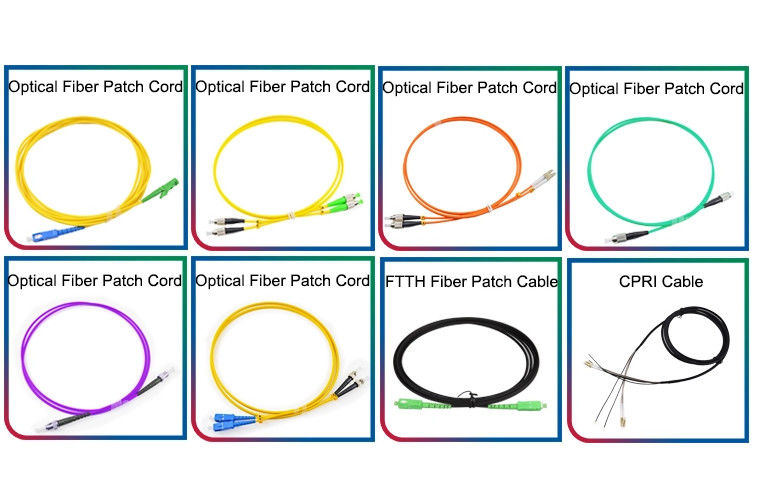 LC SC FC ST Connetcor 3m światłowodowy patchcord Simplex Duplex