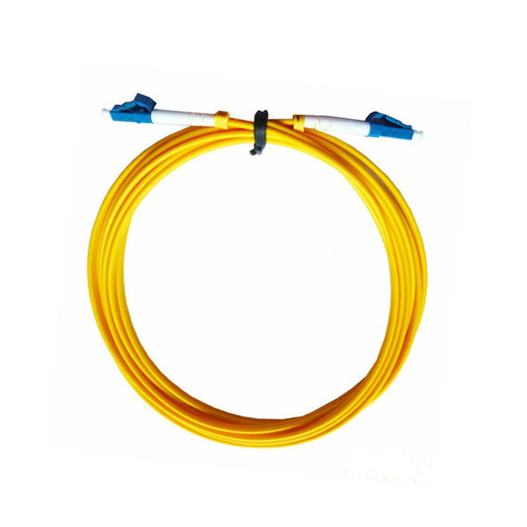 3 metry LCAPC Single Mode Simplex Patch cord LSZH PVC Jacket