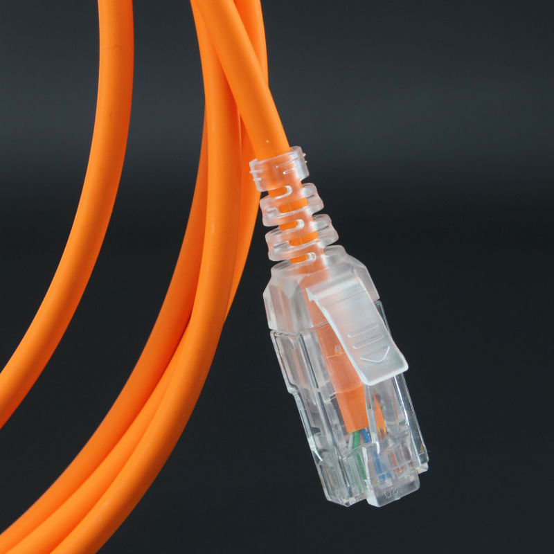 Stabilny kabel krosowy LSZH PVC Cat6 o dużej prędkości, kabel Ethernet Cat6 1000 stóp