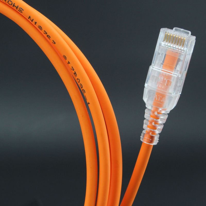 Stabilny kabel krosowy LSZH PVC Cat6 o dużej prędkości, kabel Ethernet Cat6 1000 stóp