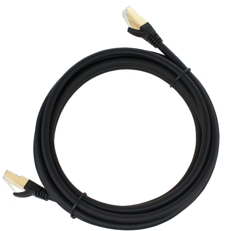 Niestandardowy CE ROHS FTP SFTP Rj45 Plug Cat7 Patch Cord, Cat 7 Ethernet Cable 1000ft