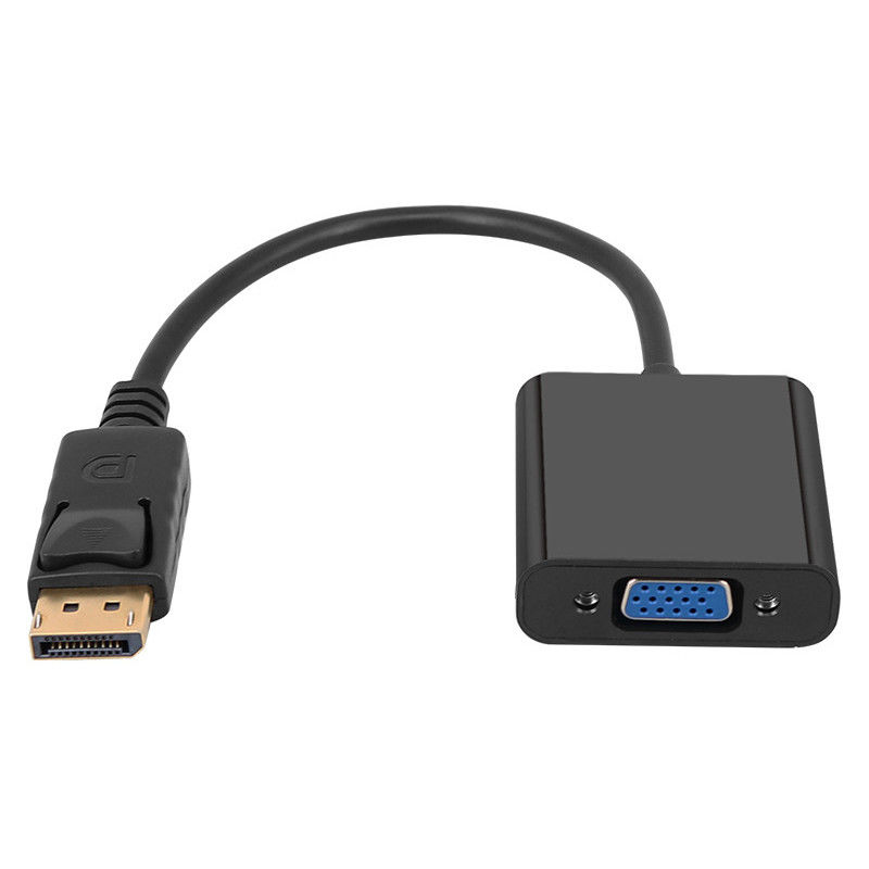 1080p Thunderbolt męski port wyświetlacza do żeńskiego VGA Displayport do kabla monitora VGA