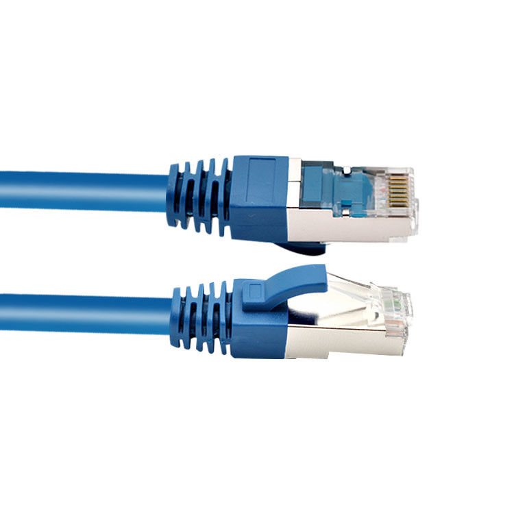 RJ45 SFTP Ekranowany sieciowy kabel krosowy Cat 6 z formowaną osłoną