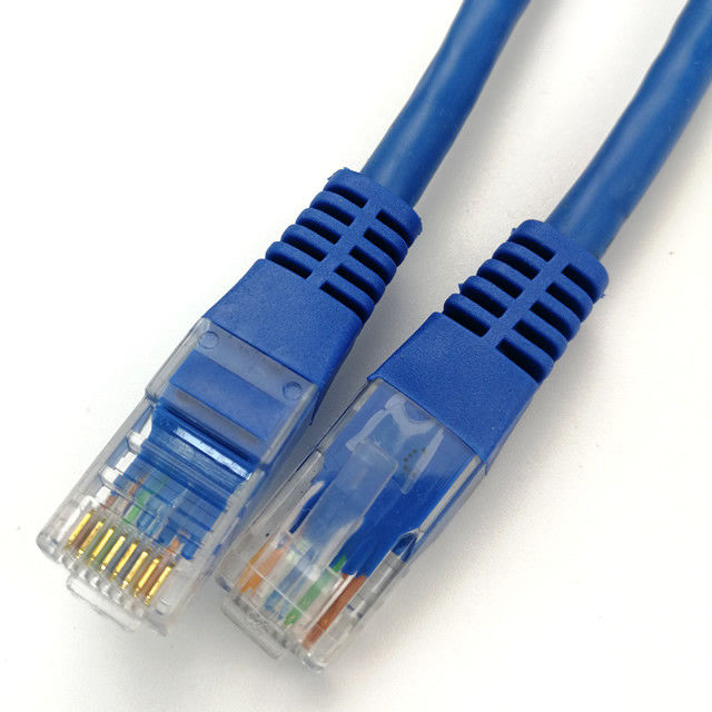 Kabel krosowy sieci Ethernet UTP Cat5e Rj45 na RJ45 Żółty