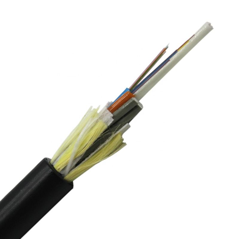 10-rdzeniowy jednomodowy kabel światłowodowy SM G657A Dielektryk anteny napowietrznej