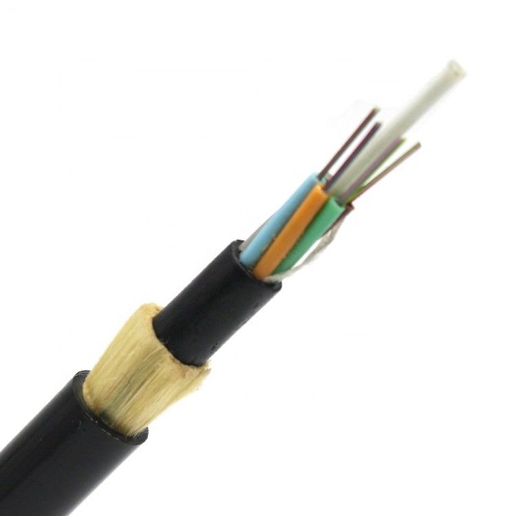 10-rdzeniowy jednomodowy kabel światłowodowy SM G657A Dielektryk anteny napowietrznej