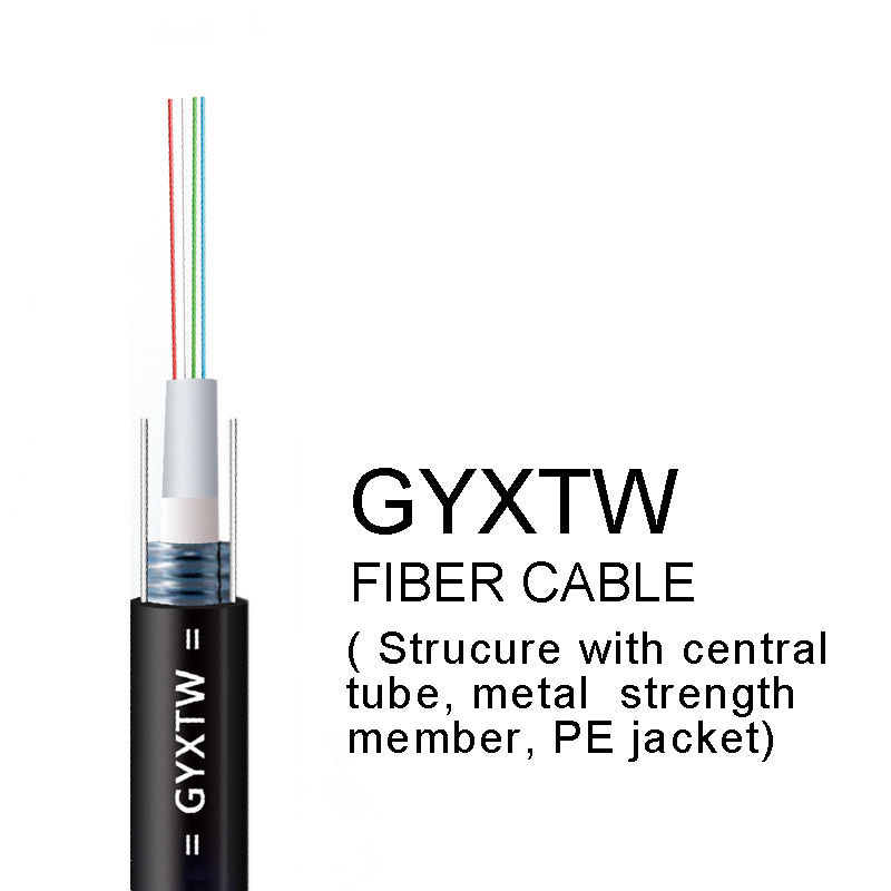 GYXTW 2 4 6-żyłowy kabel światłowodowy z centralną strukturą rurową
