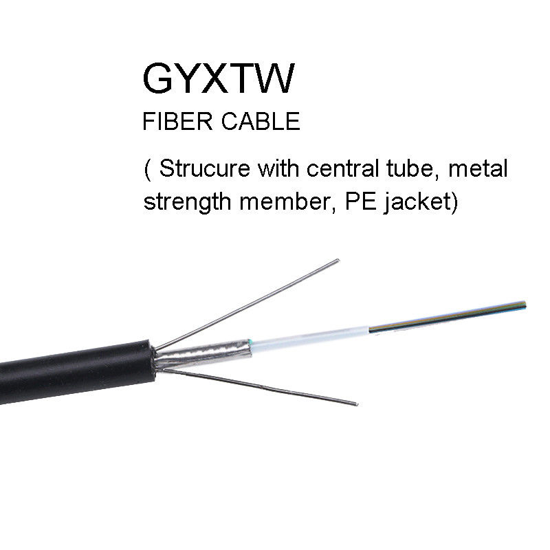 GYXTW 2 4 6-żyłowy kabel światłowodowy z centralną strukturą rurową