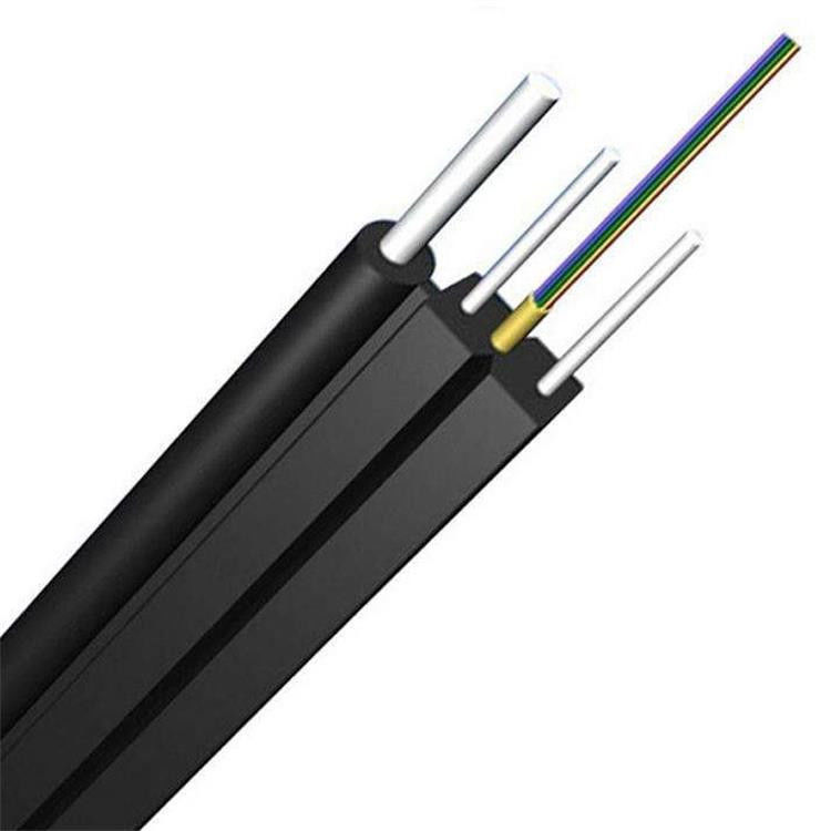 2-żyłowy samonośny kabel światłowodowy z drutu stalowego FTTH GJYXCH