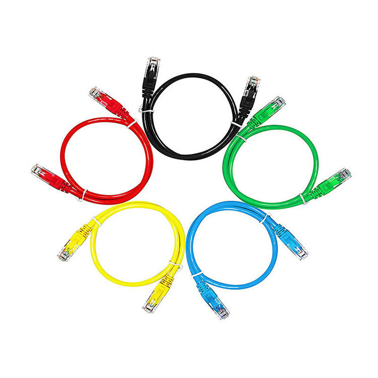 26AWG Kabel sieciowy LSZH 3M 5M 10M z gołej miedzi PVC