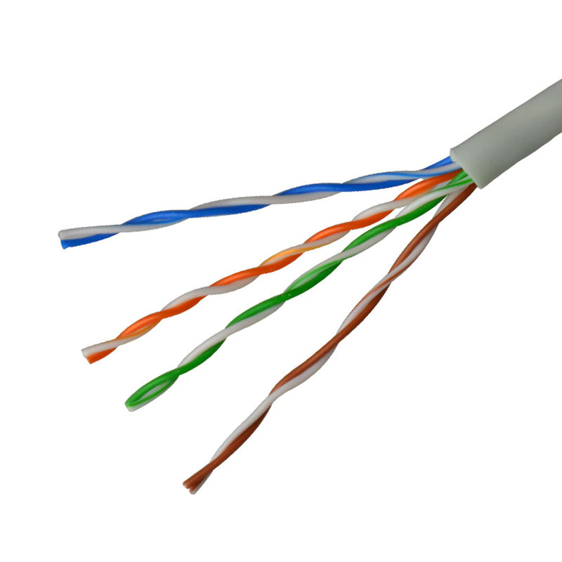 305M Cat5 Network Roll UTP Cat5e Lan Cable Szary kolor