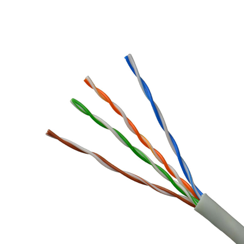 305M Cat5 Network Roll UTP Cat5e Lan Cable Szary kolor