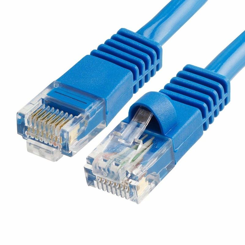 Cat5 5e 6 Sieć kablowa Kabel i złącza UTP Cat 5 Kabel krosowy w sieci