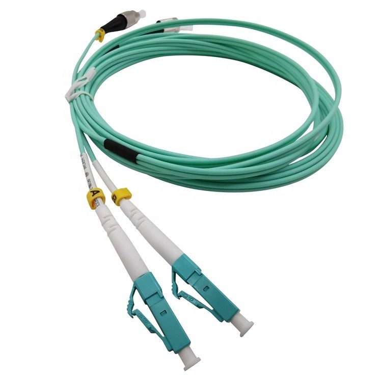 Patchcord OM3 LC / UPC-FC / UPC MM DX 2.0mm LSZH