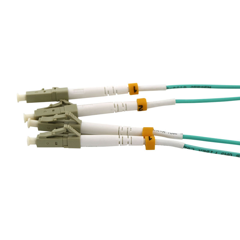 FTTH OM3 LC-LC-UPC Duplex Patchcord światłowodowy 3mm 1m LSZH