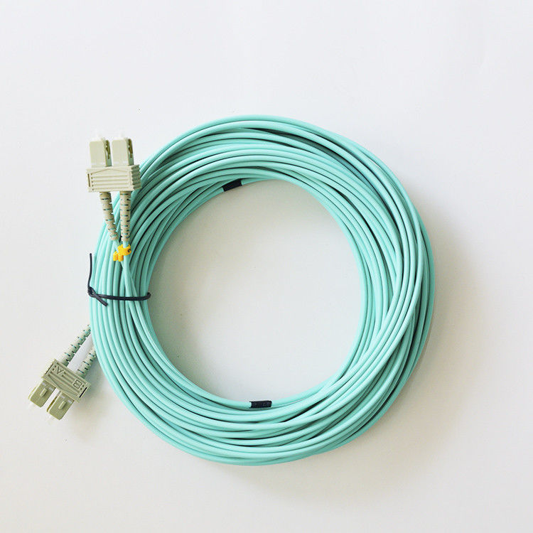 Duplex SC / UPC MM OM3 2.0mm / 3.0mm Patchcord światłowodowy