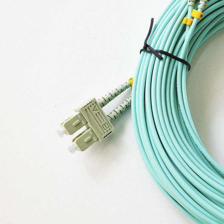 Duplex SC / UPC MM OM3 2.0mm / 3.0mm Patchcord światłowodowy