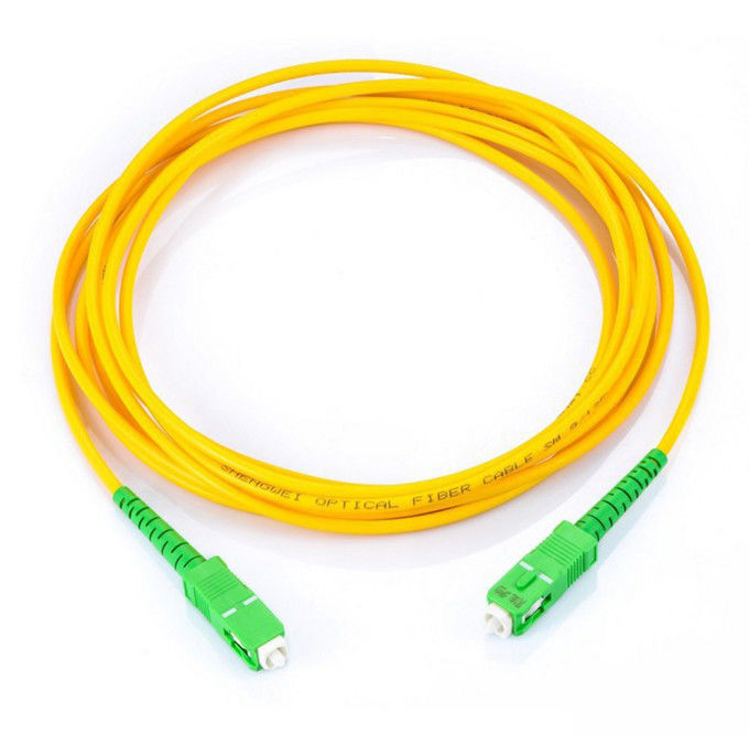 UPC / PC / APC SC LC ST FC Jednomodowy wielomodowy Simplex Duplex SM MM 3 metry Światłowodowy kabel krosowy