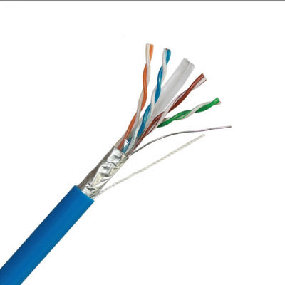 1000ft 2pr 4pr Al Tape Kabel LAN Cat6, ekranowany kabel Ethernet Cat 6 CU CCA Copper