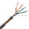 Kabel LAN ROSH 0,5 mm CU CCA STP FTP Cat5e, 4 pary kabli Cat5e