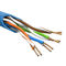 UTP Shield PVC 8 ​​przewodów Patch cord Cat5e, zewnętrzny kabel Cat5e 50m
