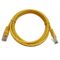 Kabel UTP Cat5 Żółty kabel krosowy Kabel Ethernet Cat5e do komputera i routera